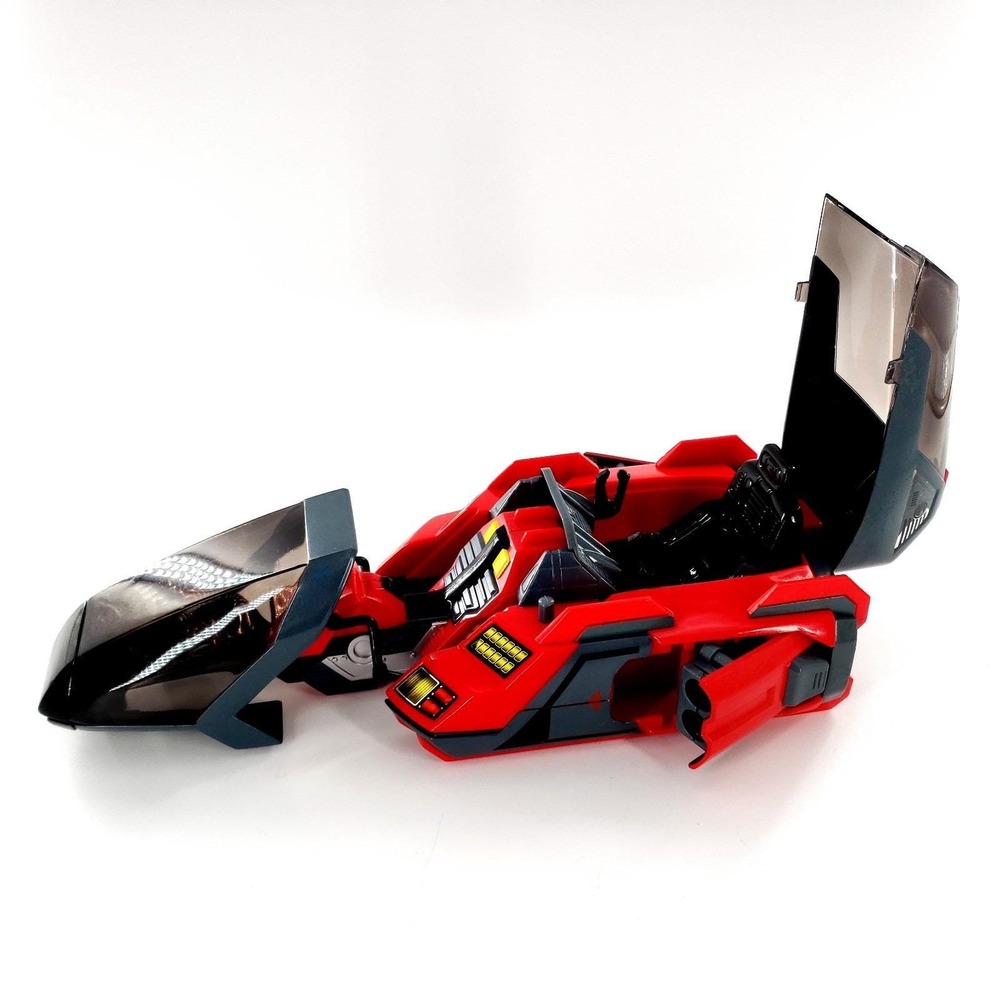 Power Rangers Lost Galaxy Red Galactic Speeder w/ Ranger Figure No Missiles - Picture 3 of 10